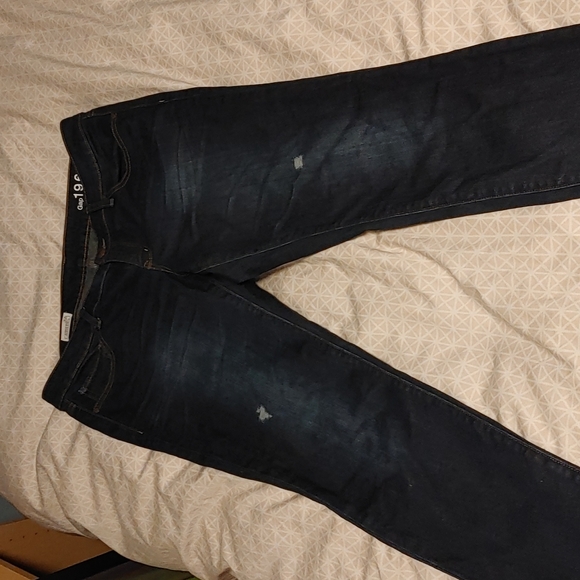 Gap skinny distressed jeans size 32R - Picture 2 of 4